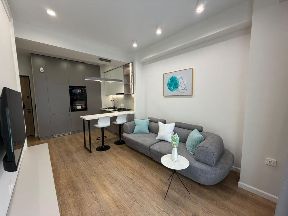 Стильная квартира в жилом комплексе Archi Isani. Тбилиси — חיפוש נדל"ן מפרטי ומקבלן GEOLN.GE. תמונה 1