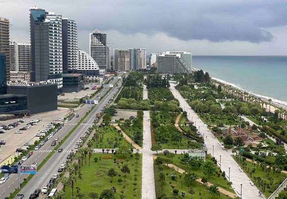 Видовые апартаменты с роскошным видом на парк и море 