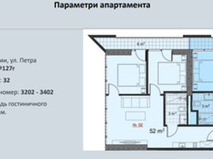 Уникальная видовая квартира с тремя спальнями 3+1 — חיפוש נדל"ן מפרטי ומקבלן GEOLN.GE. תמונה 3